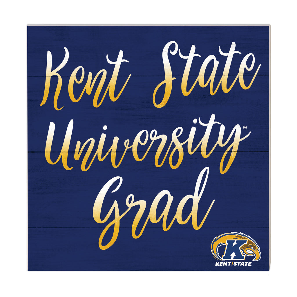 10x10 Team Grad Sign Kent State Golden Flashes