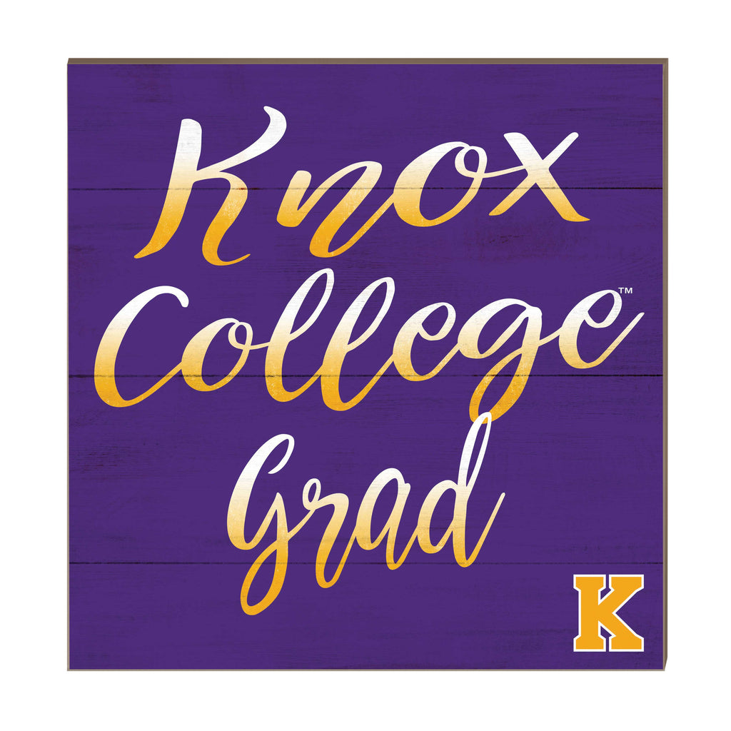 10x10 Team Grad Sign Knox College Prairie Fire