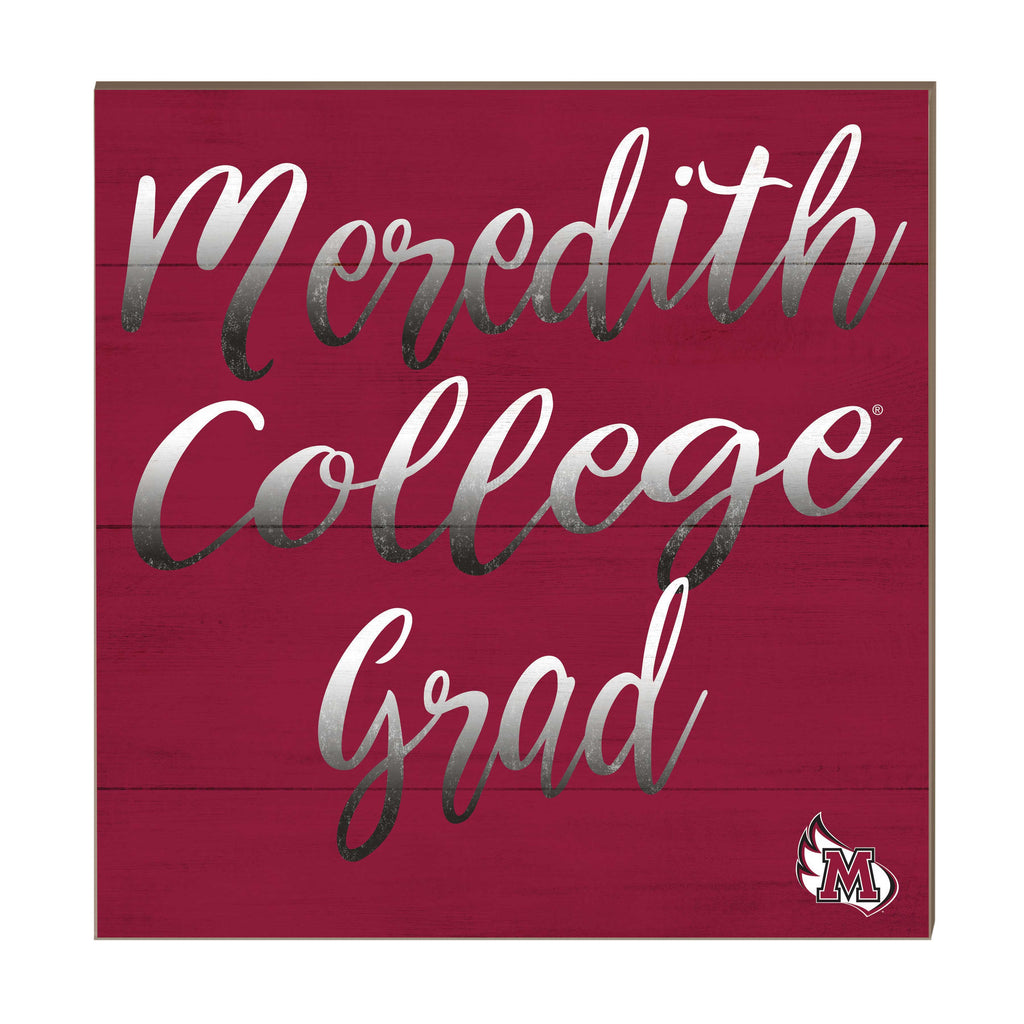 10x10 Team Grad Sign Meredith College Avenging Angels