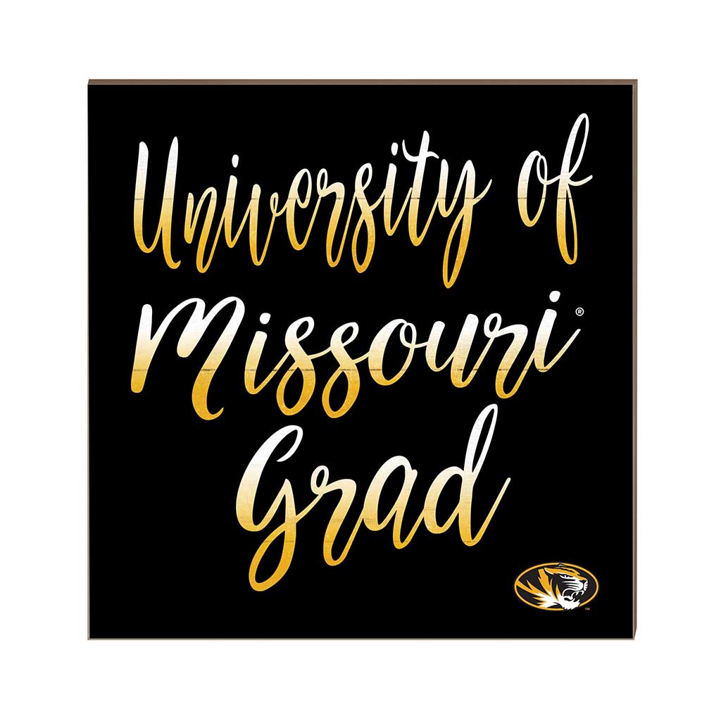 10x10 Team Grad Sign Missouri Tigers