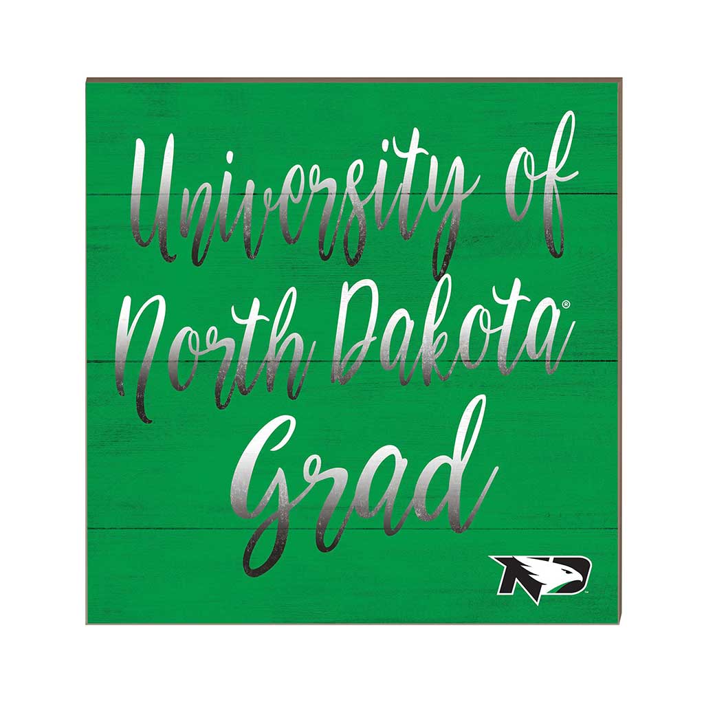 10x10 Team Grad Sign North Dakota Fighting Hawks