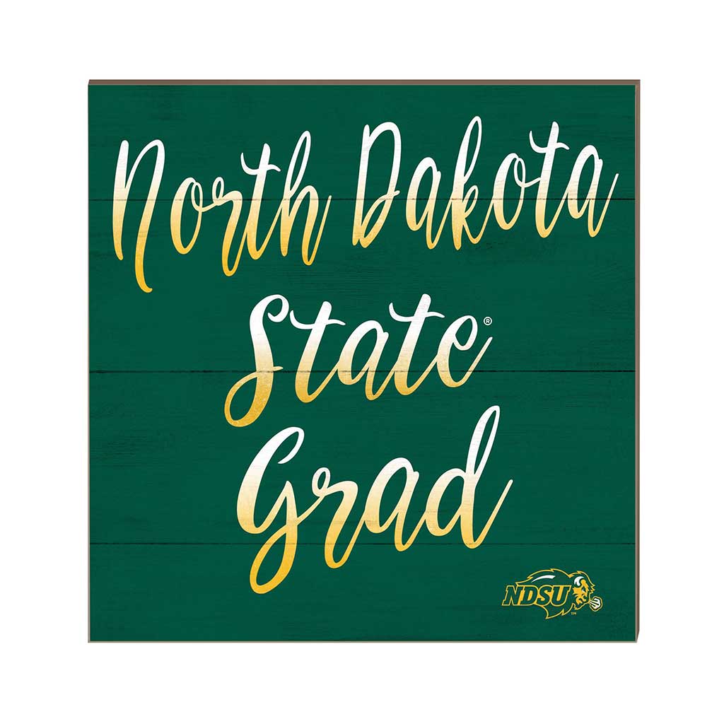 10x10 Team Grad Sign North Dakota State Bison