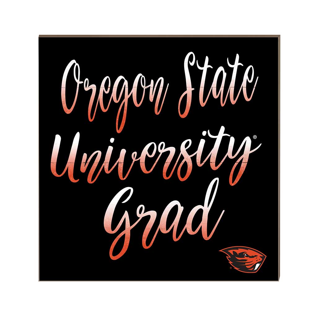 10x10 Team Grad Sign Oregon State Beavers