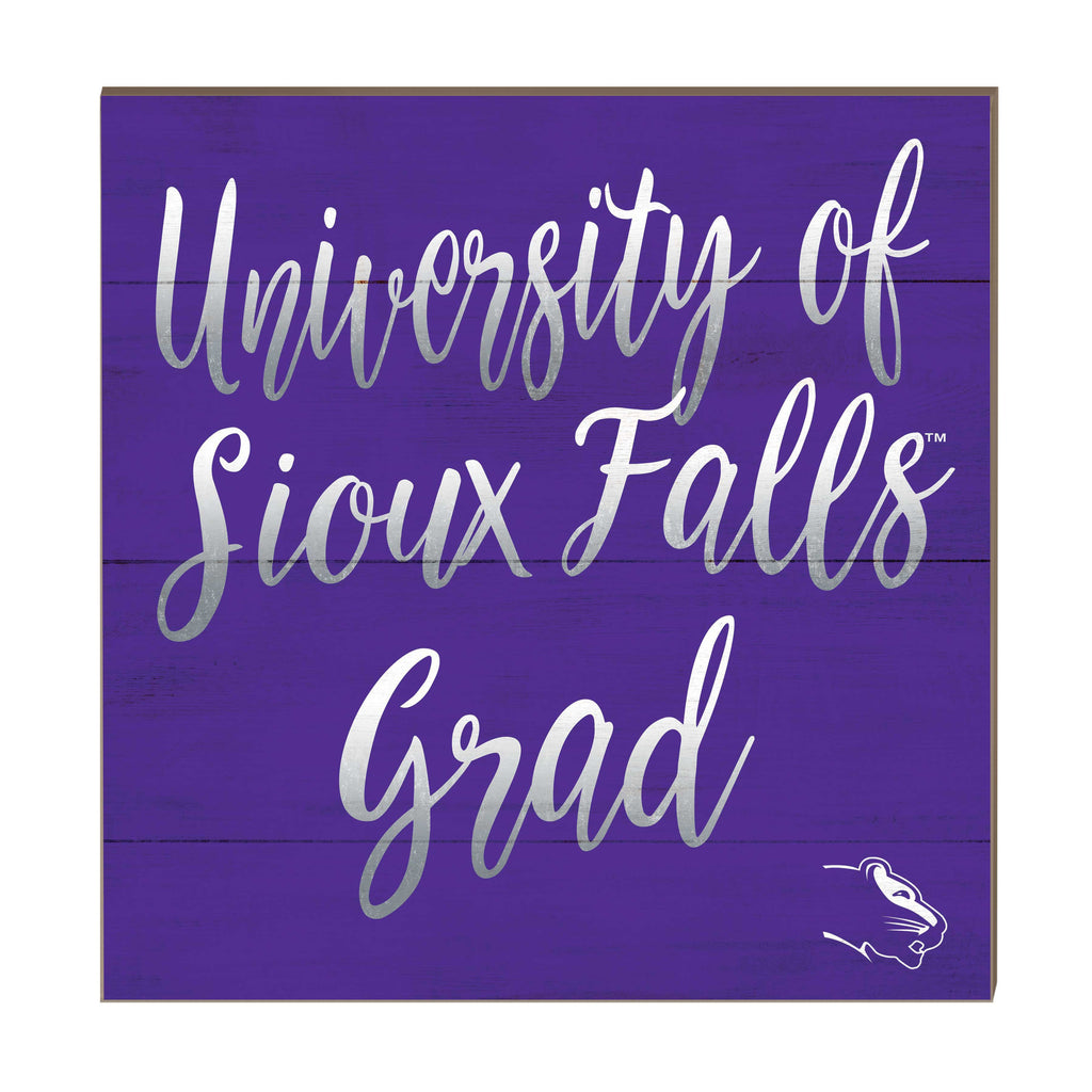 10x10 Team Grad Sign Sioux Falls Cougars