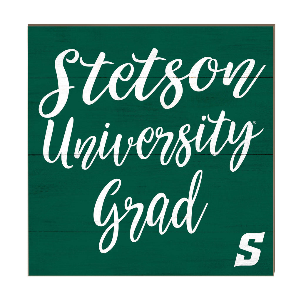 10x10 Team Grad Sign Stetson University Hatters