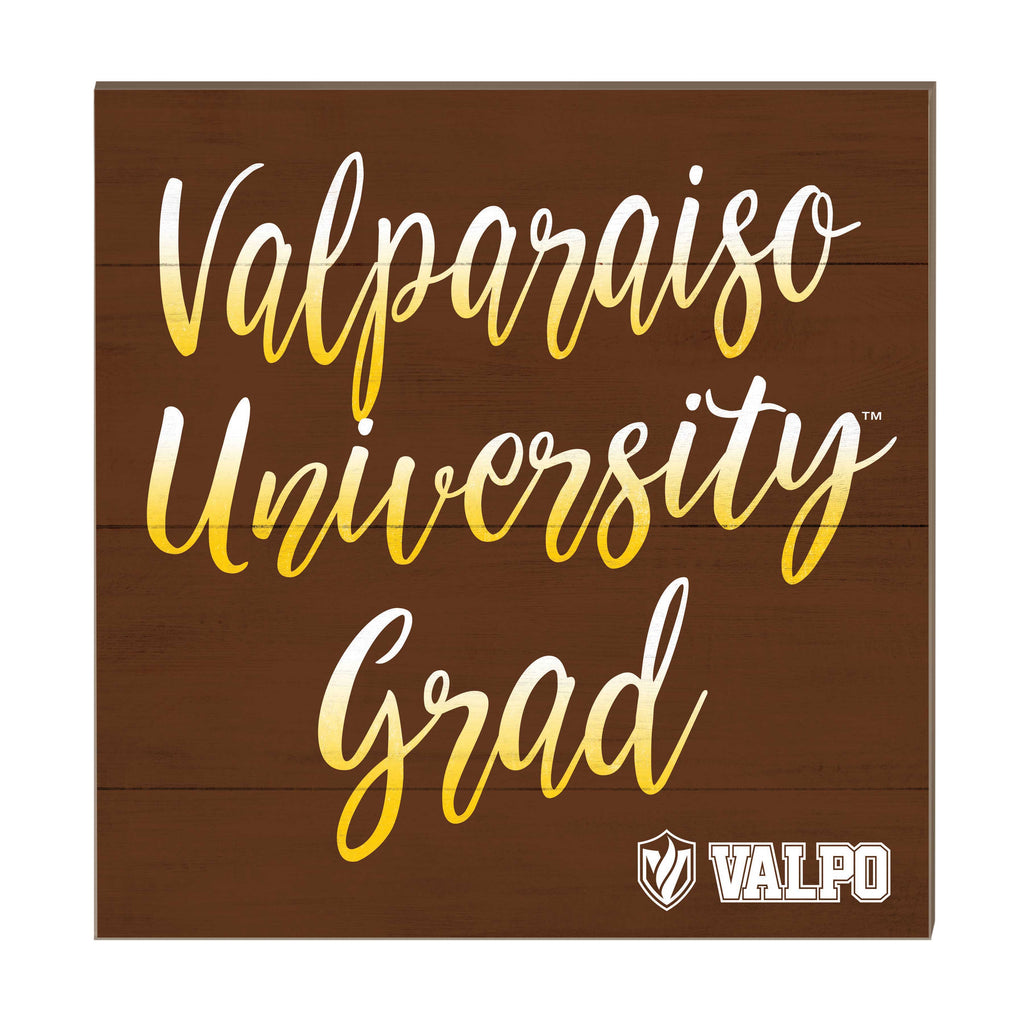 10x10 Team Grad Sign Valparaiso University Beacons