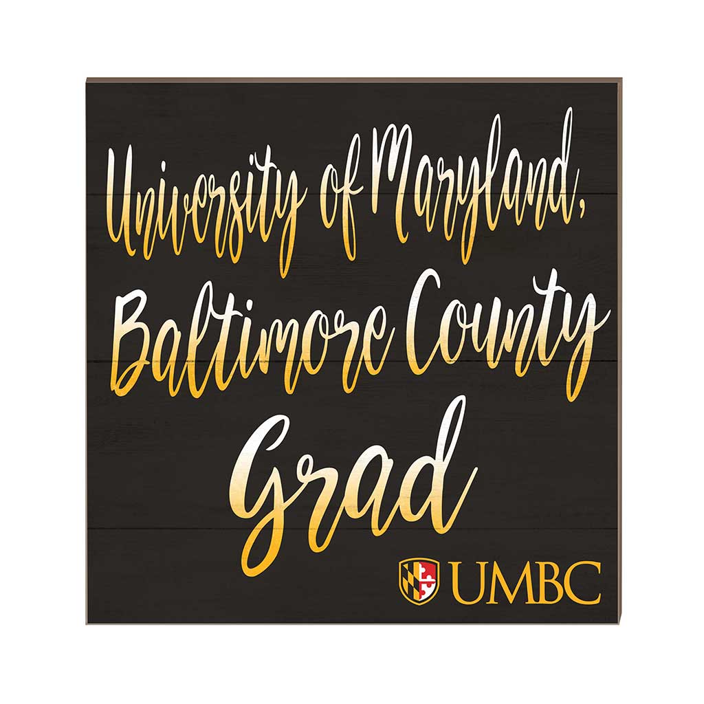 10x10 Team Grad Sign University of Maryland- Baltimore County Retrievers