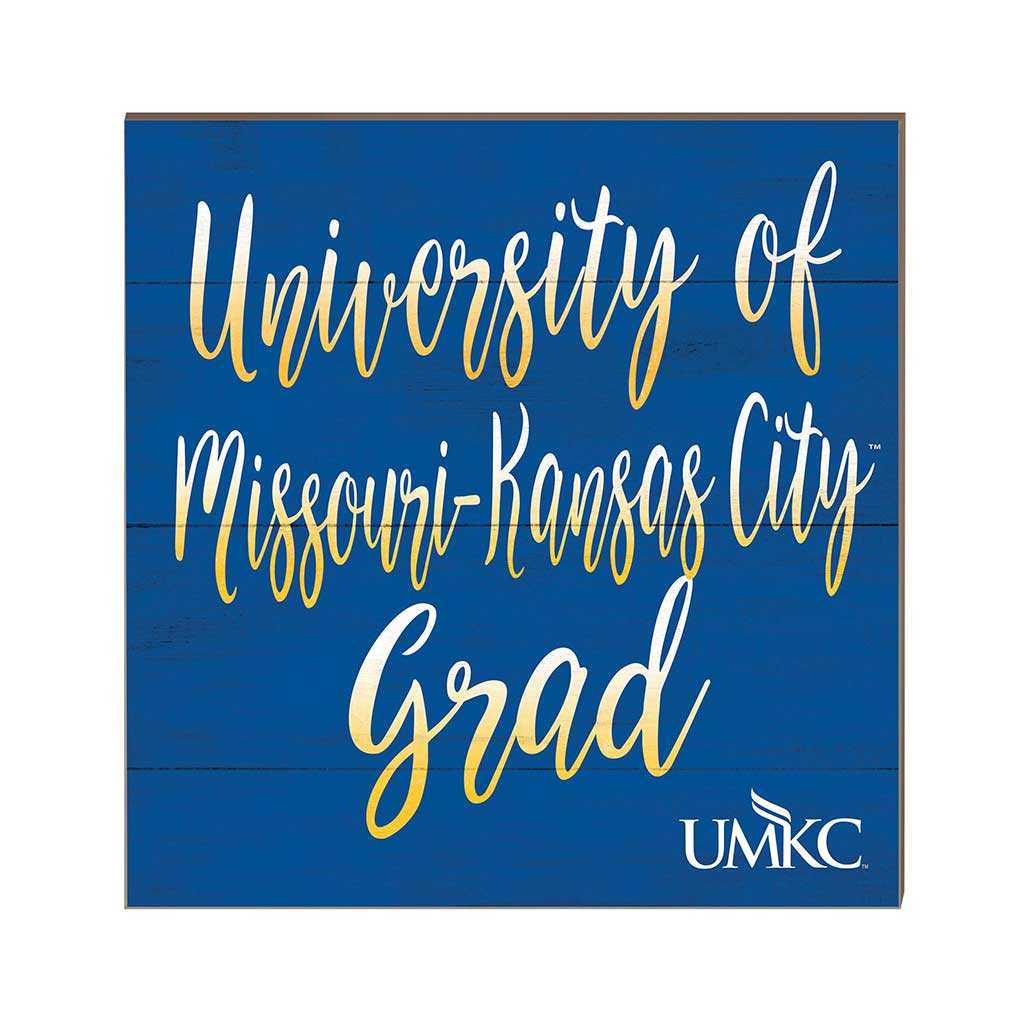 10x10 Team Grad Sign Missouri Kansas City Kangaroos