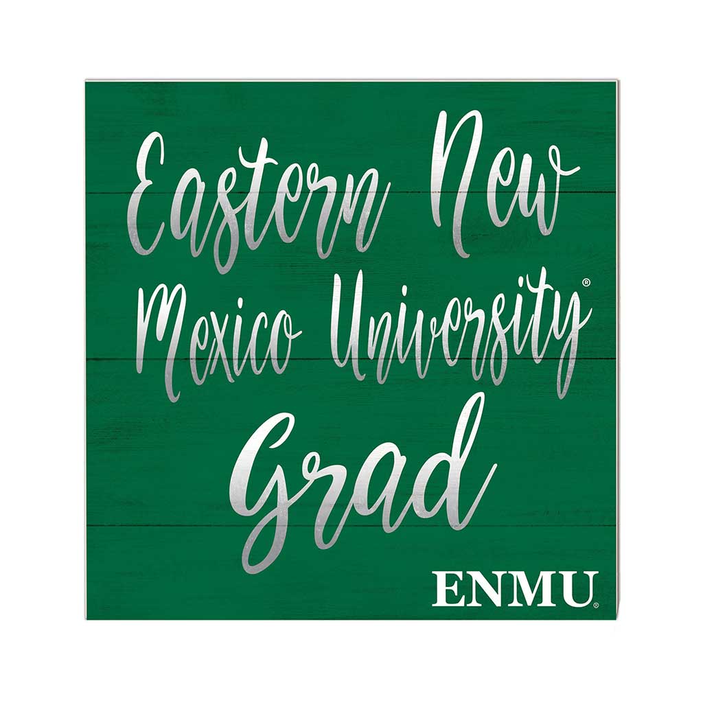 10x10 Team Grad Sign Eastern New Mexico Greyhounds