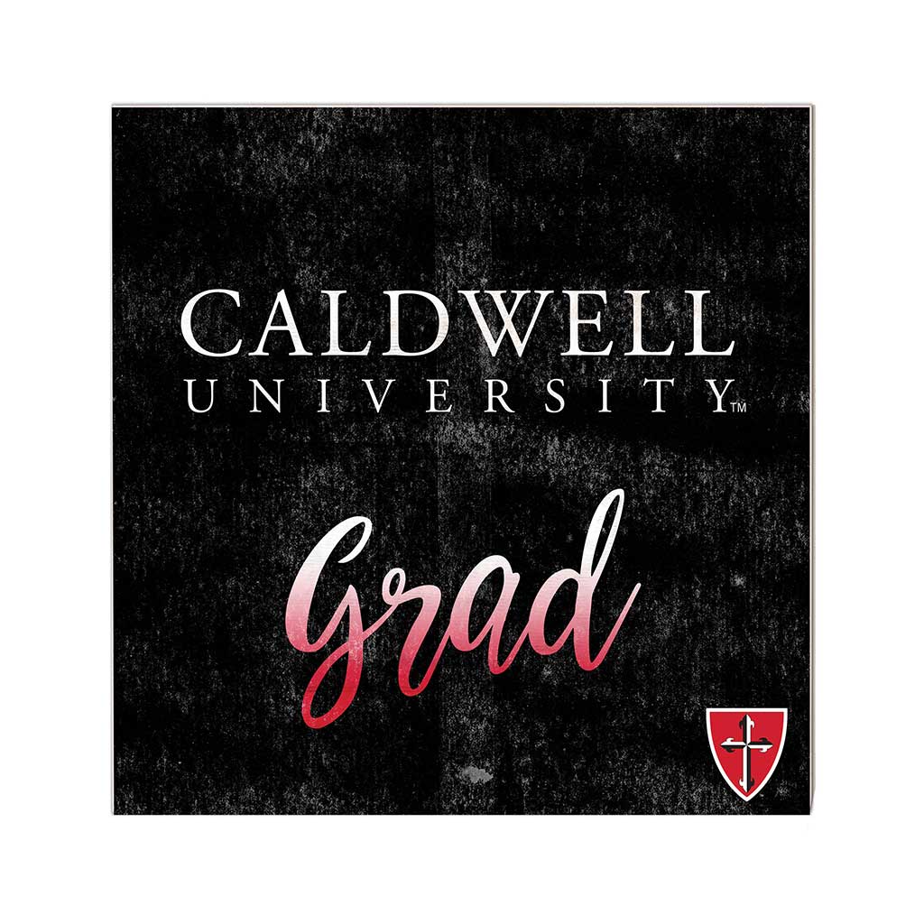 10x10 Team Grad Sign Caldwell University COUGARS