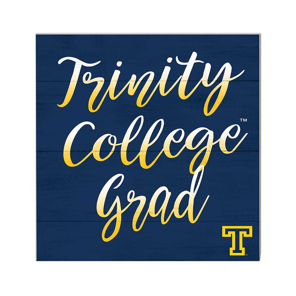 10x10 Team Grad Sign Trinity College Bantams