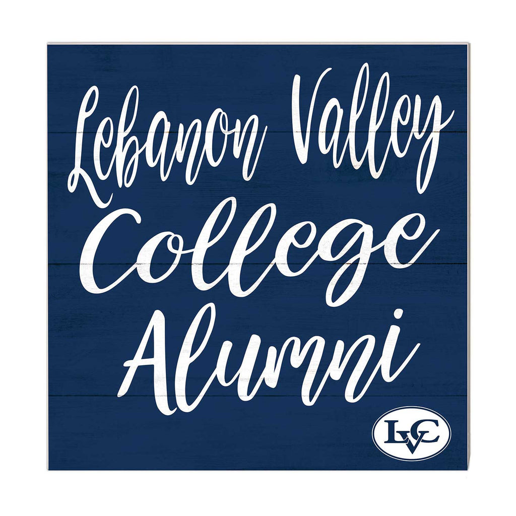 10x10 Team Alumni Sign Lebanon Valley College Dutchmen