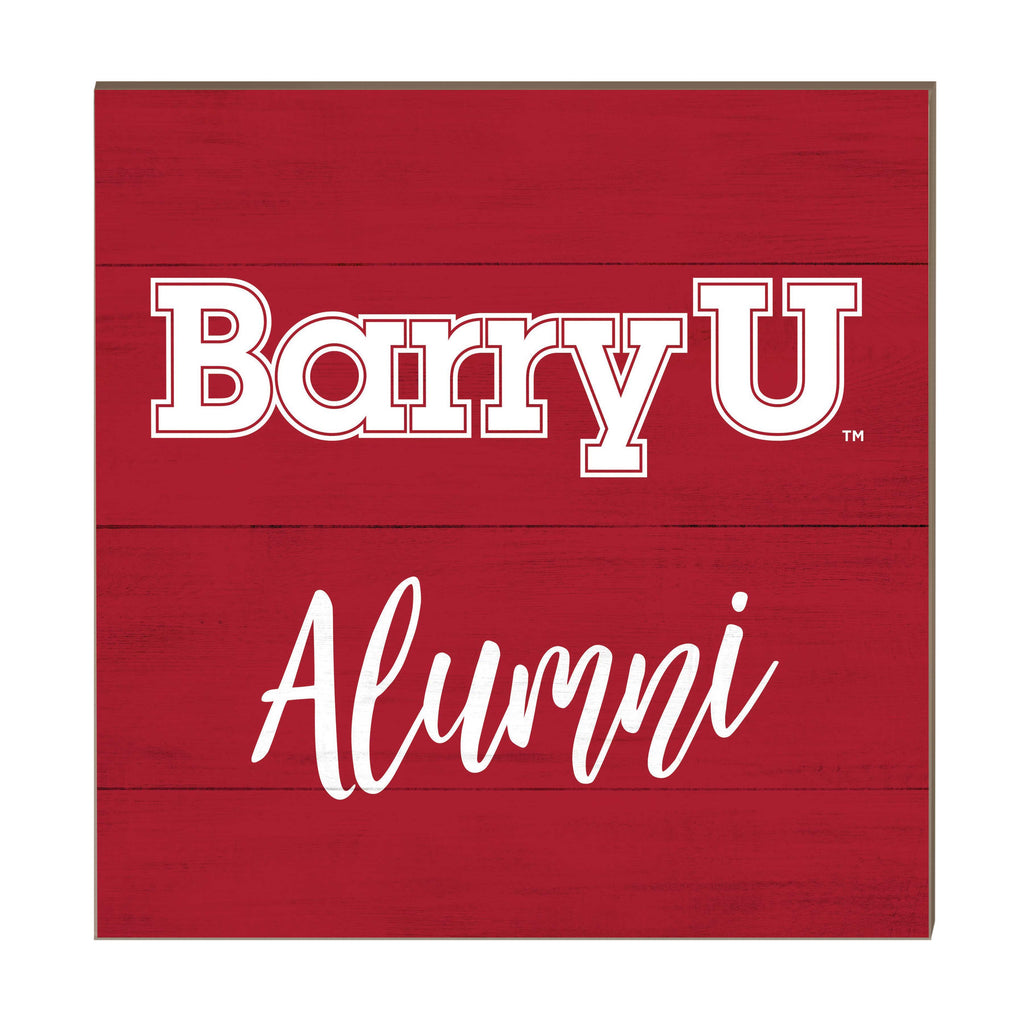 10x10 Team Alumni Sign Barry Buccaneers