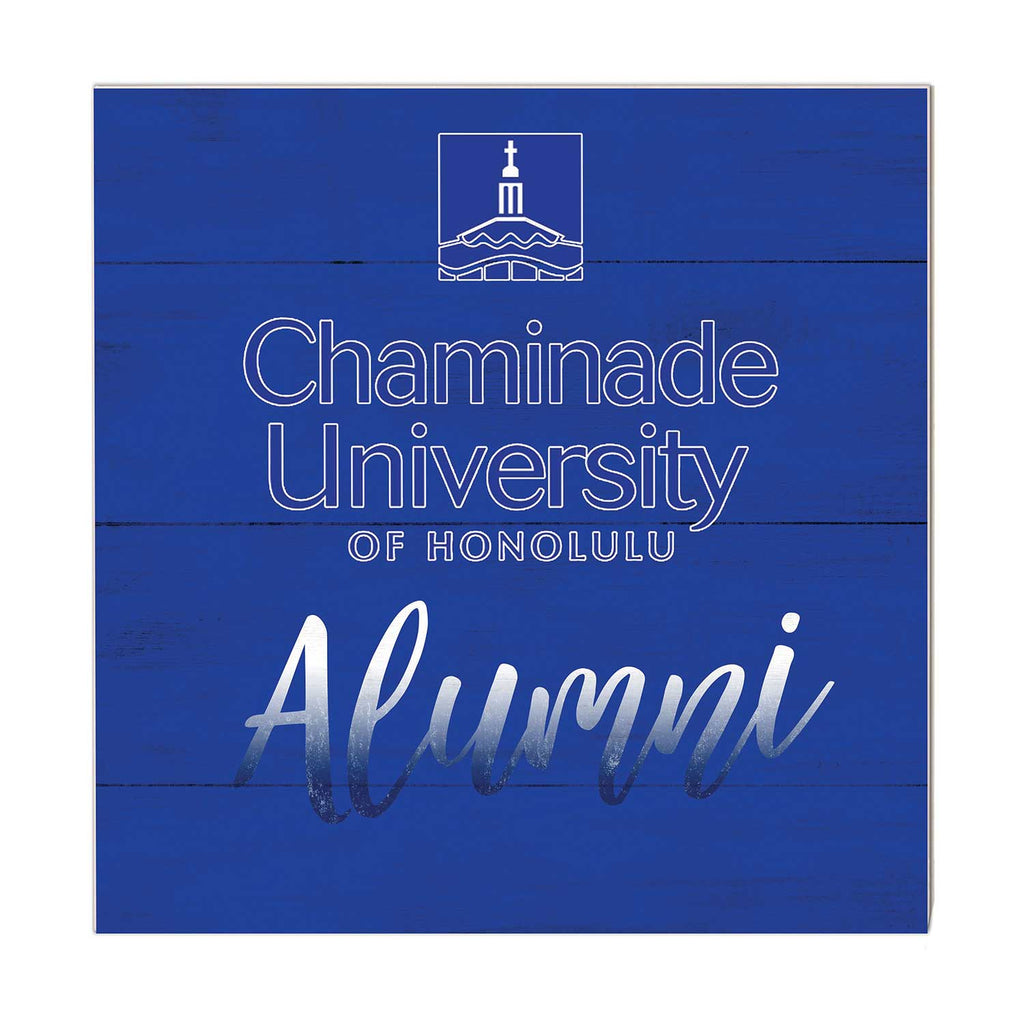 10x10 Team Alumni Sign Chaminade University of Honolulu Silverswords