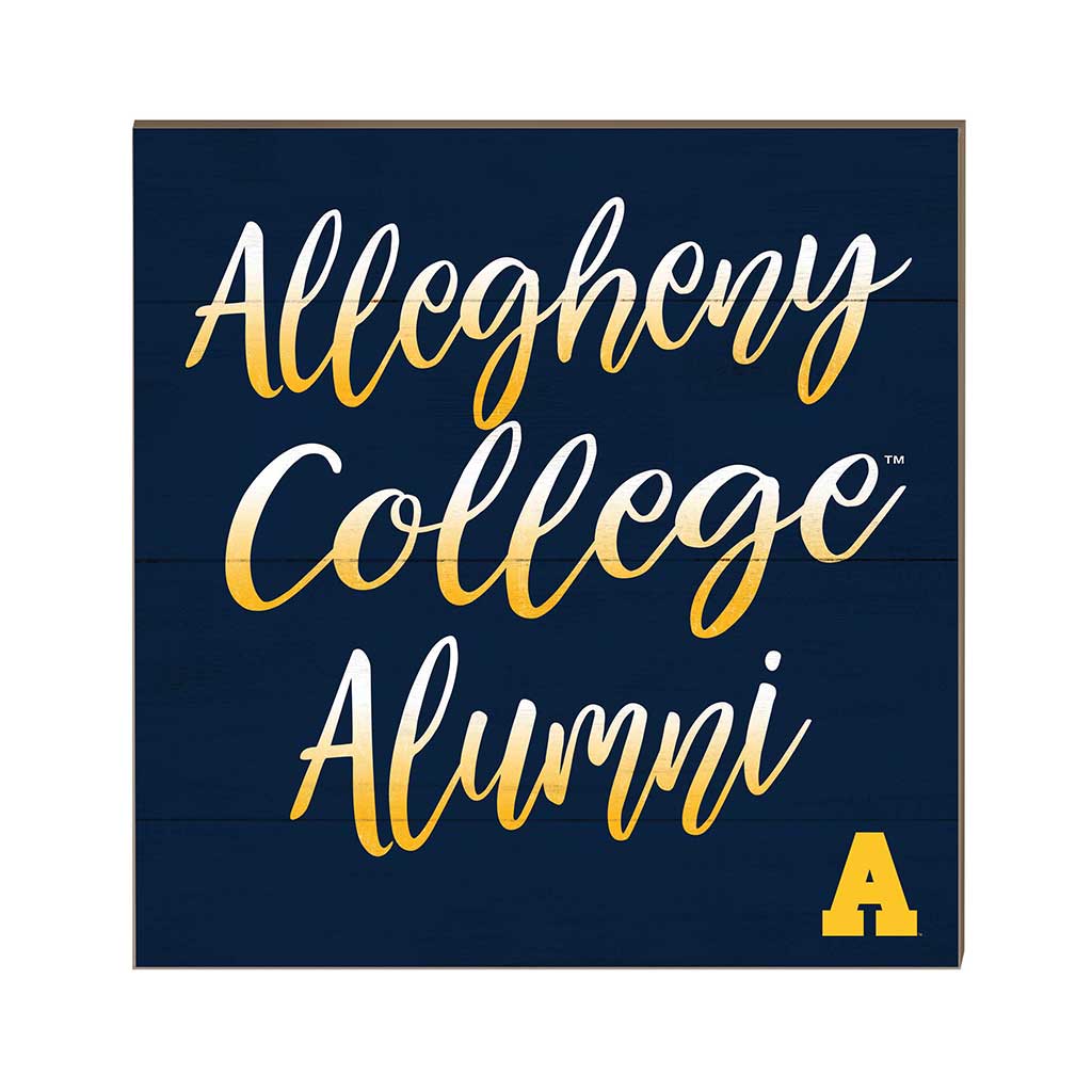 10x10 Team Alumni Sign Allegheny College Gators