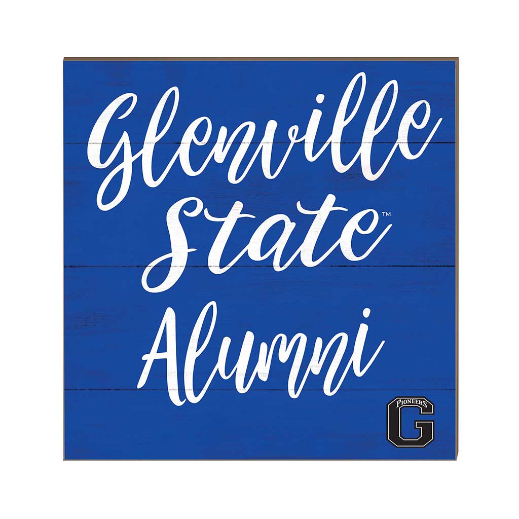 10x10 Team Alumni Sign Glenville State Pioneers