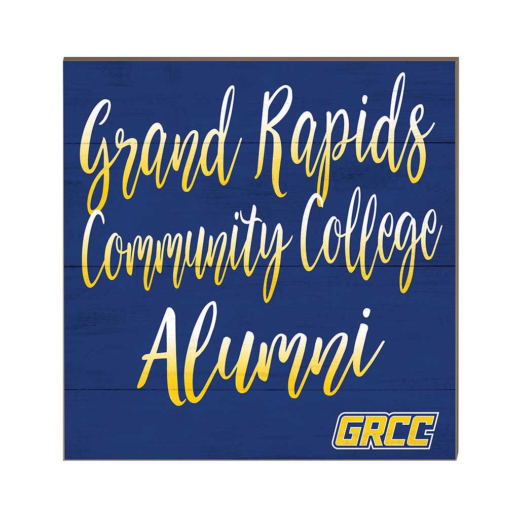 10x10 Team Alumni Sign Grand Rapids Community College Raiders