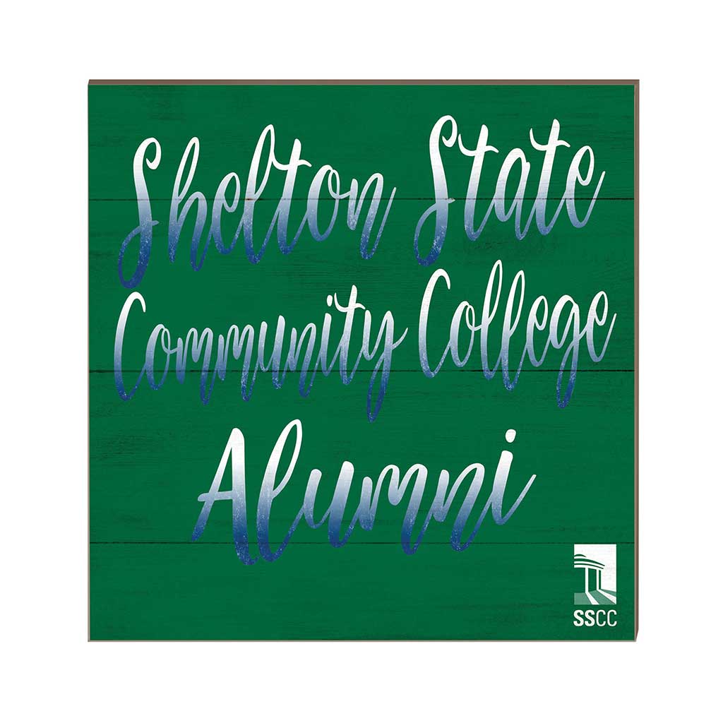 10x10 Team Alumni Sign Shelton State Community College Buccaneers