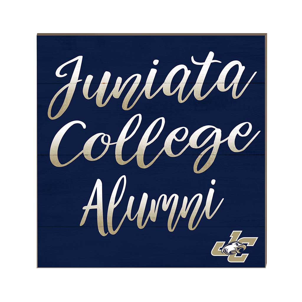 10x10 Team Alumni Sign Juniata College Eagles