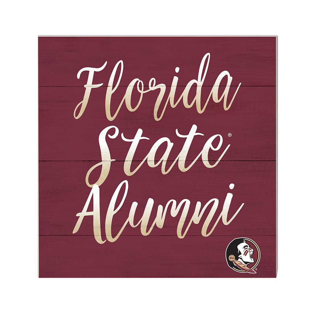 10x10 Team Alumni Sign Florida State Seminoles