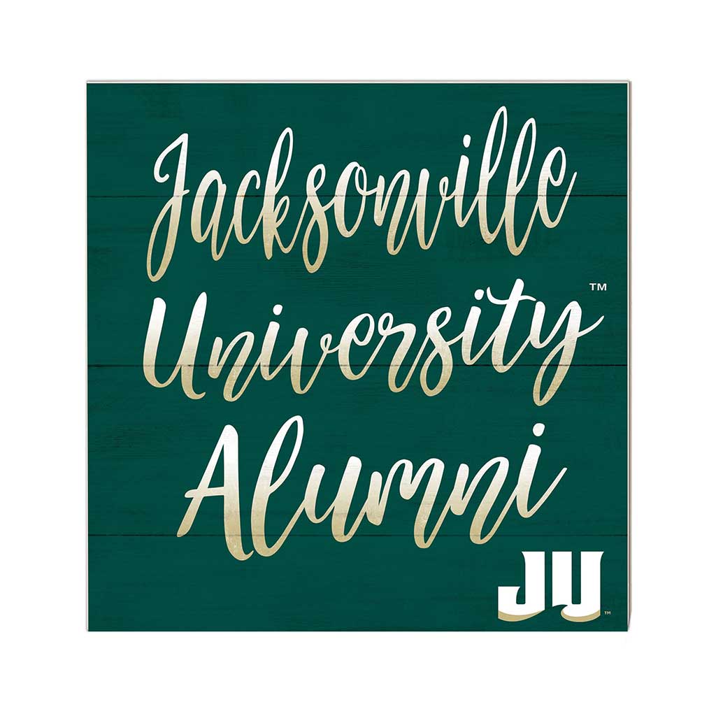 10x10 Team Alumni Sign Jacksonville Dolphins