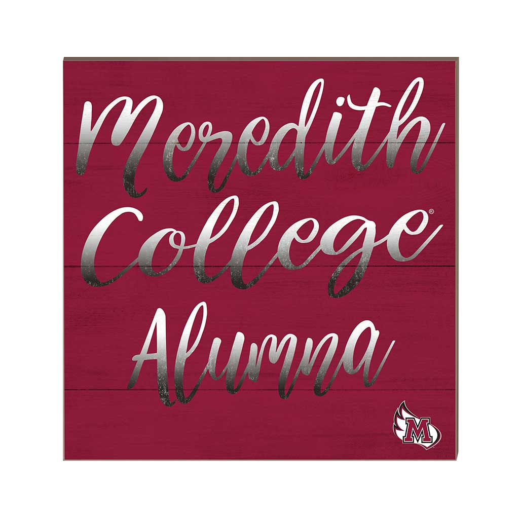 10x10 Team Alumni Sign Meredith College Avenging Angels