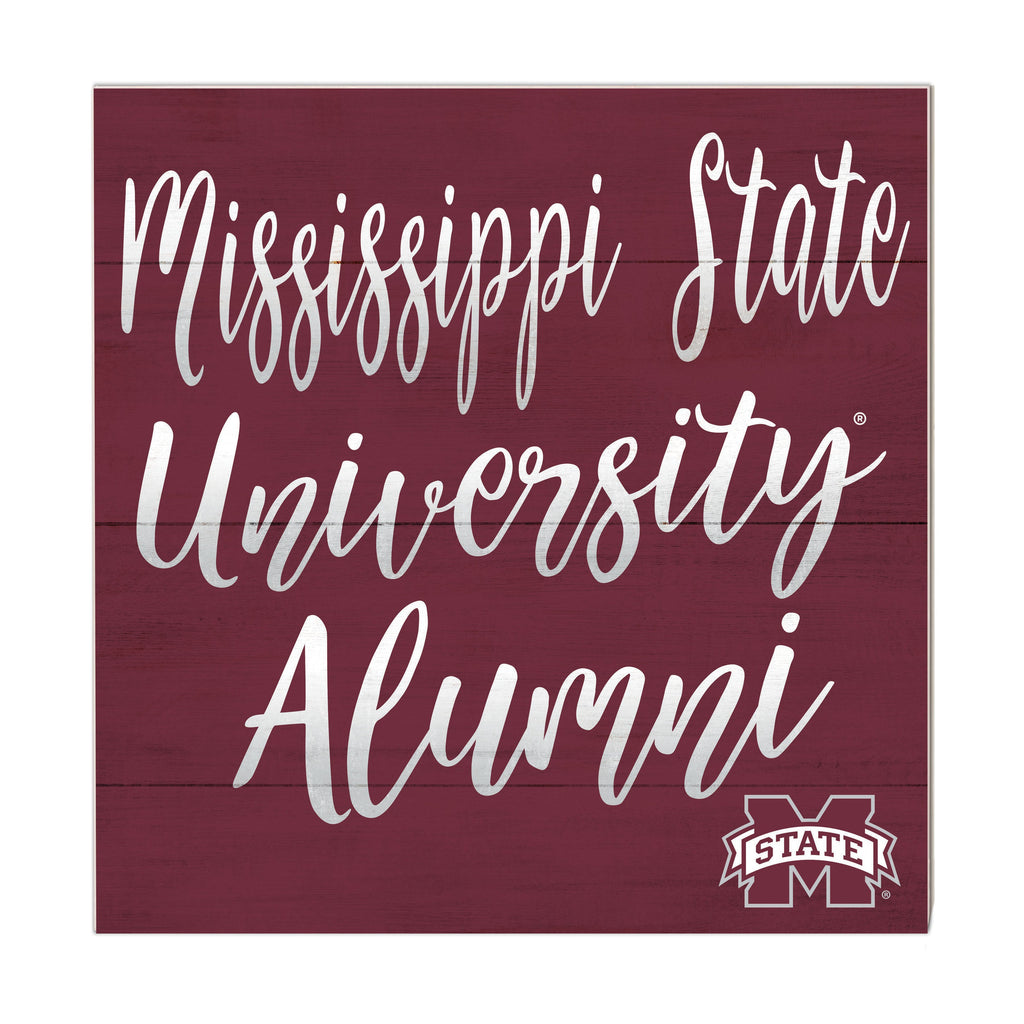 10x10 Team Alumni Sign Mississippi State Bulldogs
