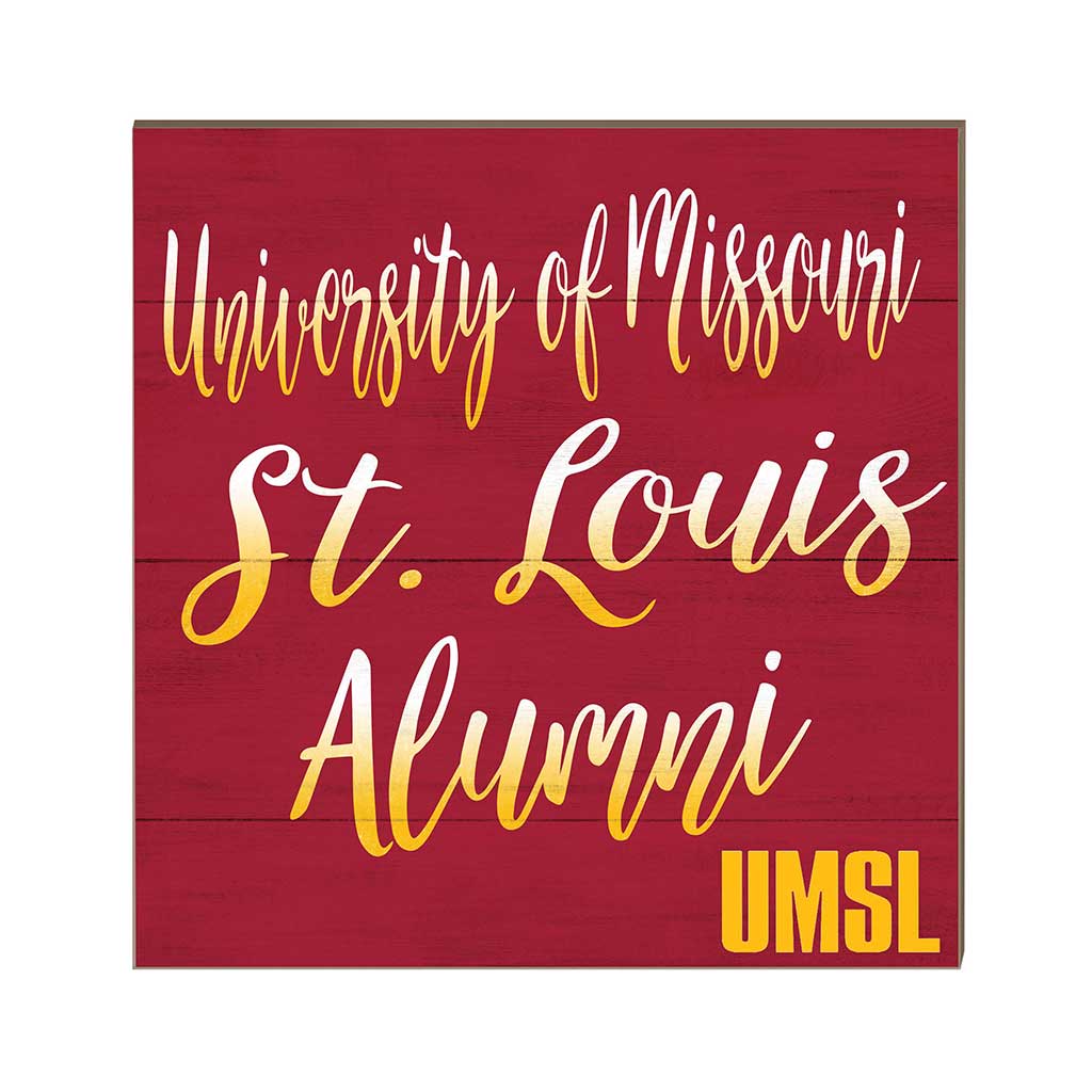 10x10 Team Alumni Sign Missouri-St. Louis Tritons