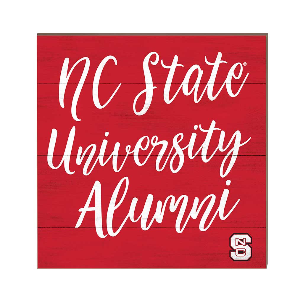 10x10 Team Alumni Sign North Carolina State Wolfpack