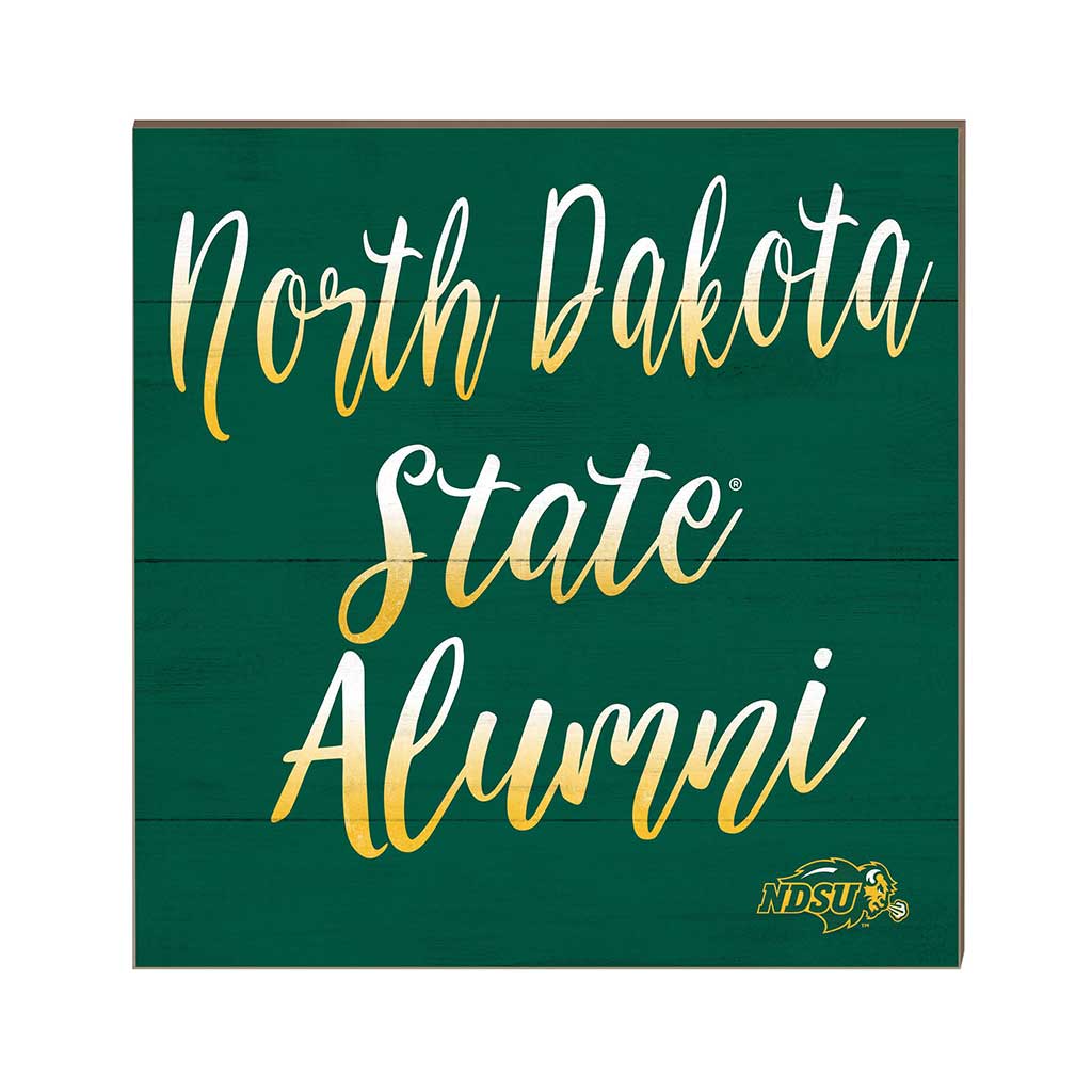 10x10 Team Alumni Sign North Dakota State Bison