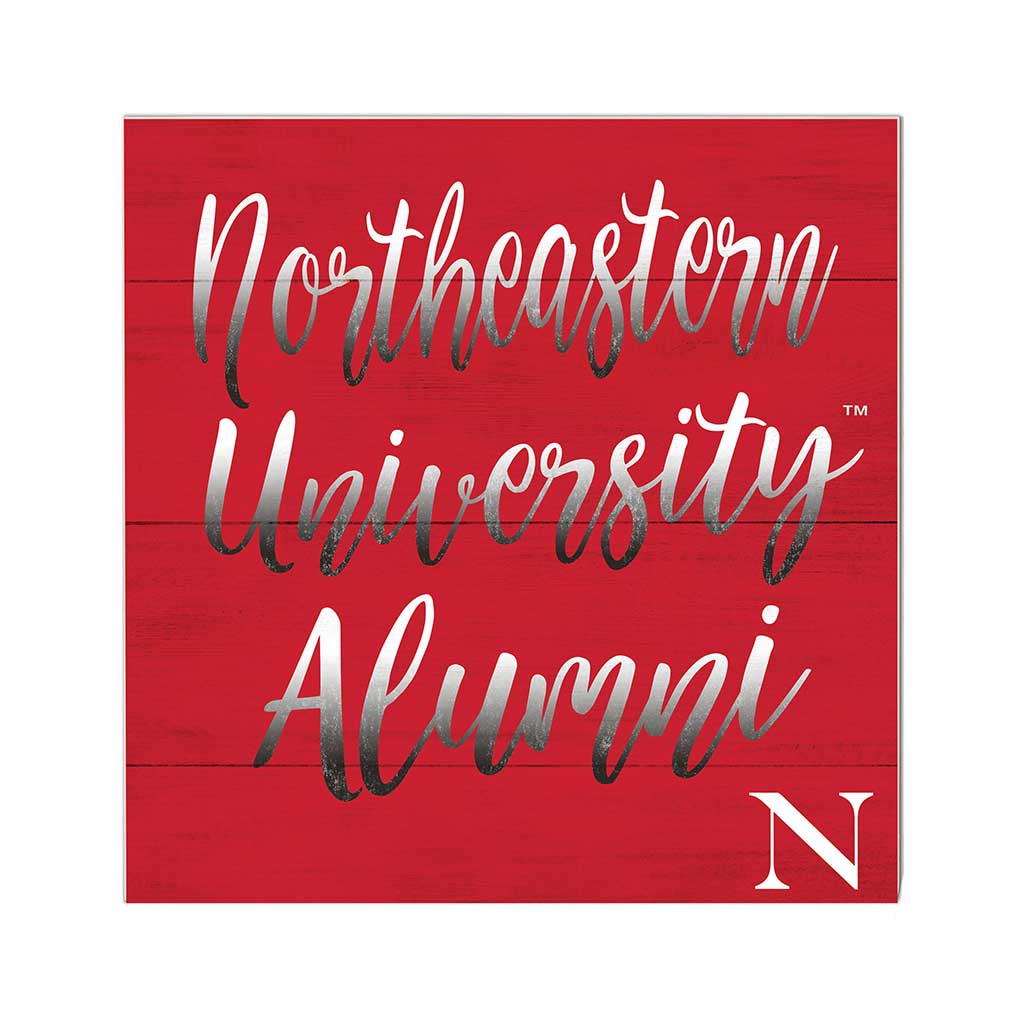 10x10 Team Alumni Sign Northeastern Huskies