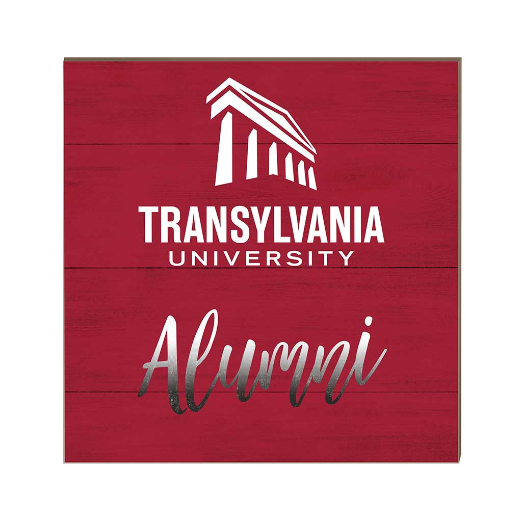 10x10 Team Alumni Sign Transylvania Pioneers