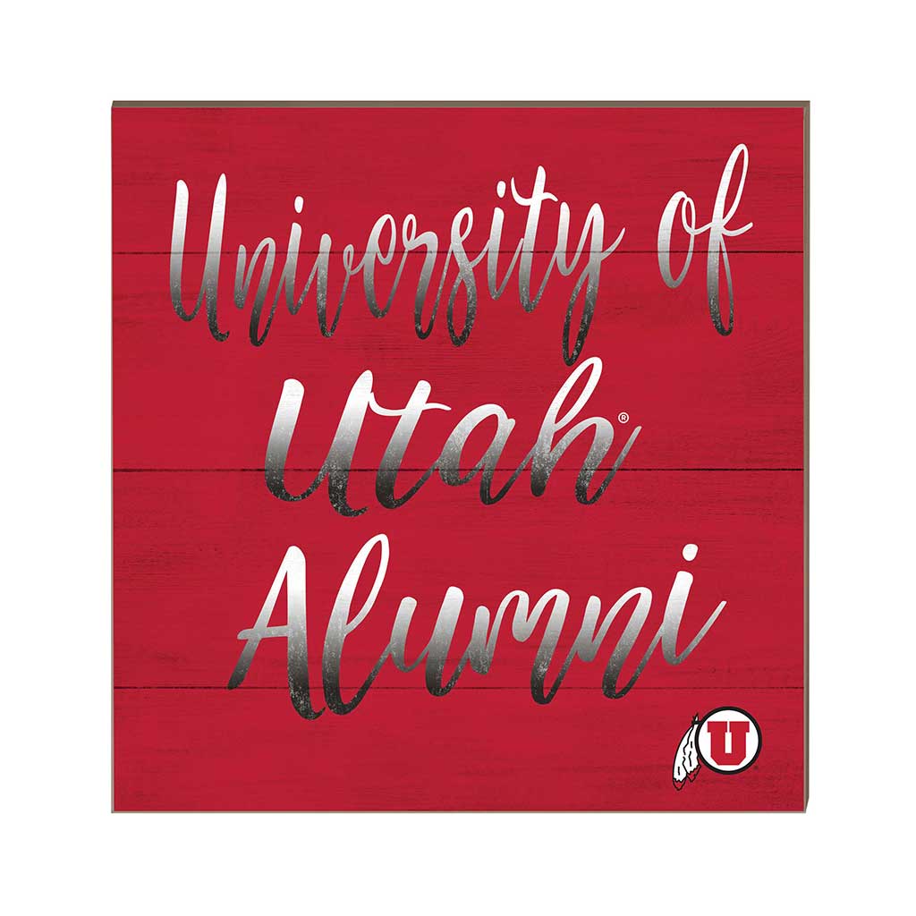 10x10 Team Alumni Sign Utah Running Utes