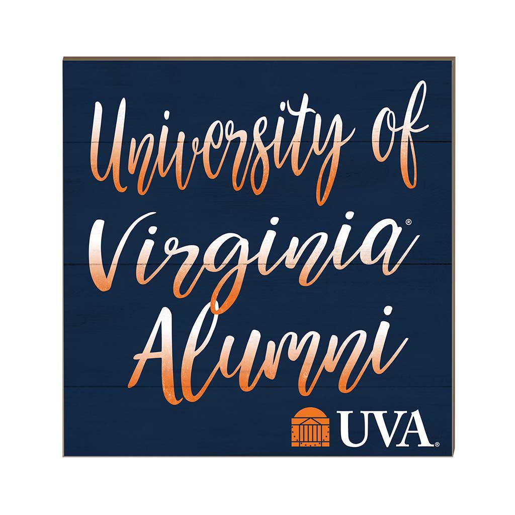 10x10 Team Alumni Sign Virginia Cavaliers