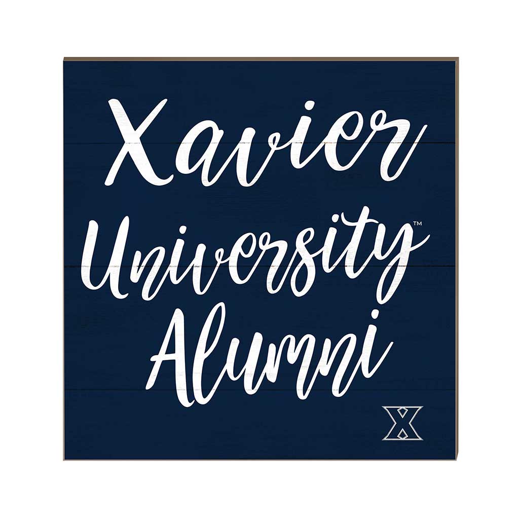 10x10 Team Alumni Sign Xavier Ohio Musketeers