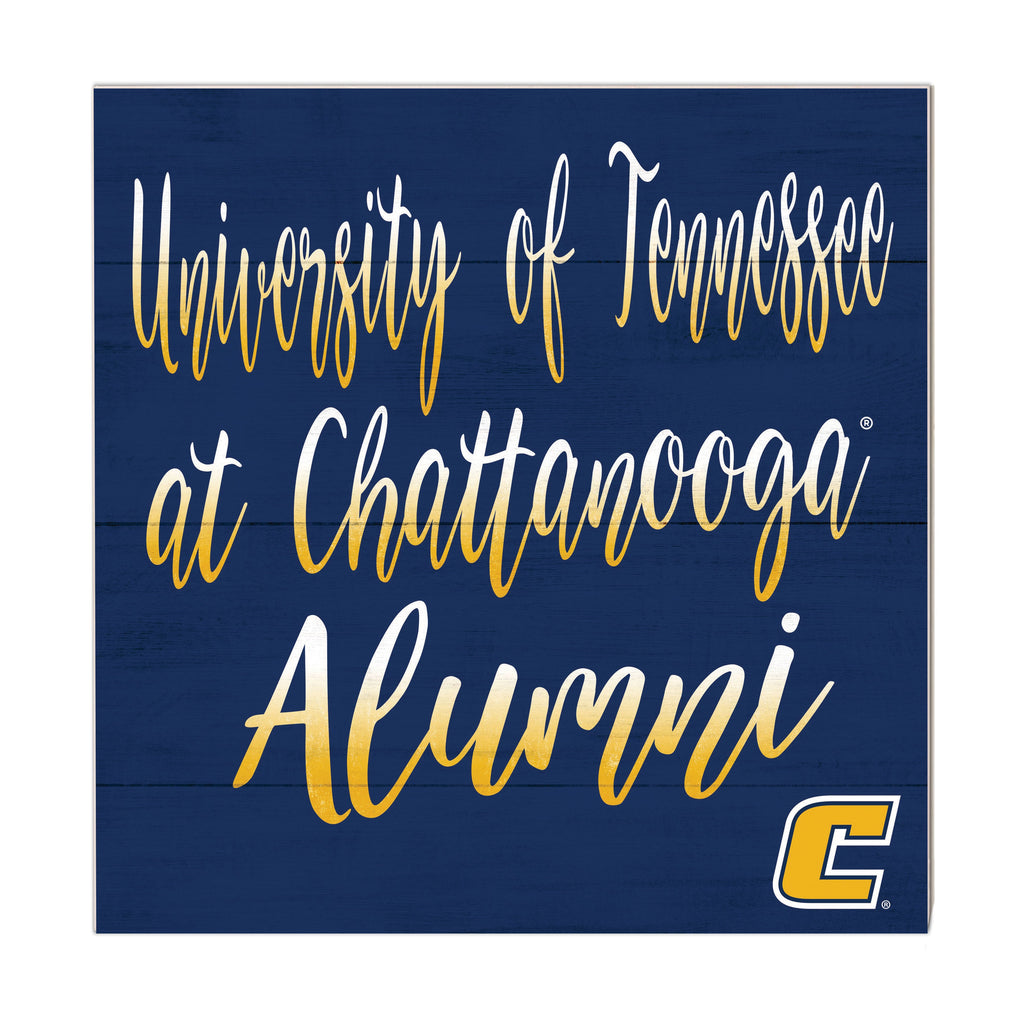 10x10 Team Alumni Sign Tennessee Chattanooga Mocs
