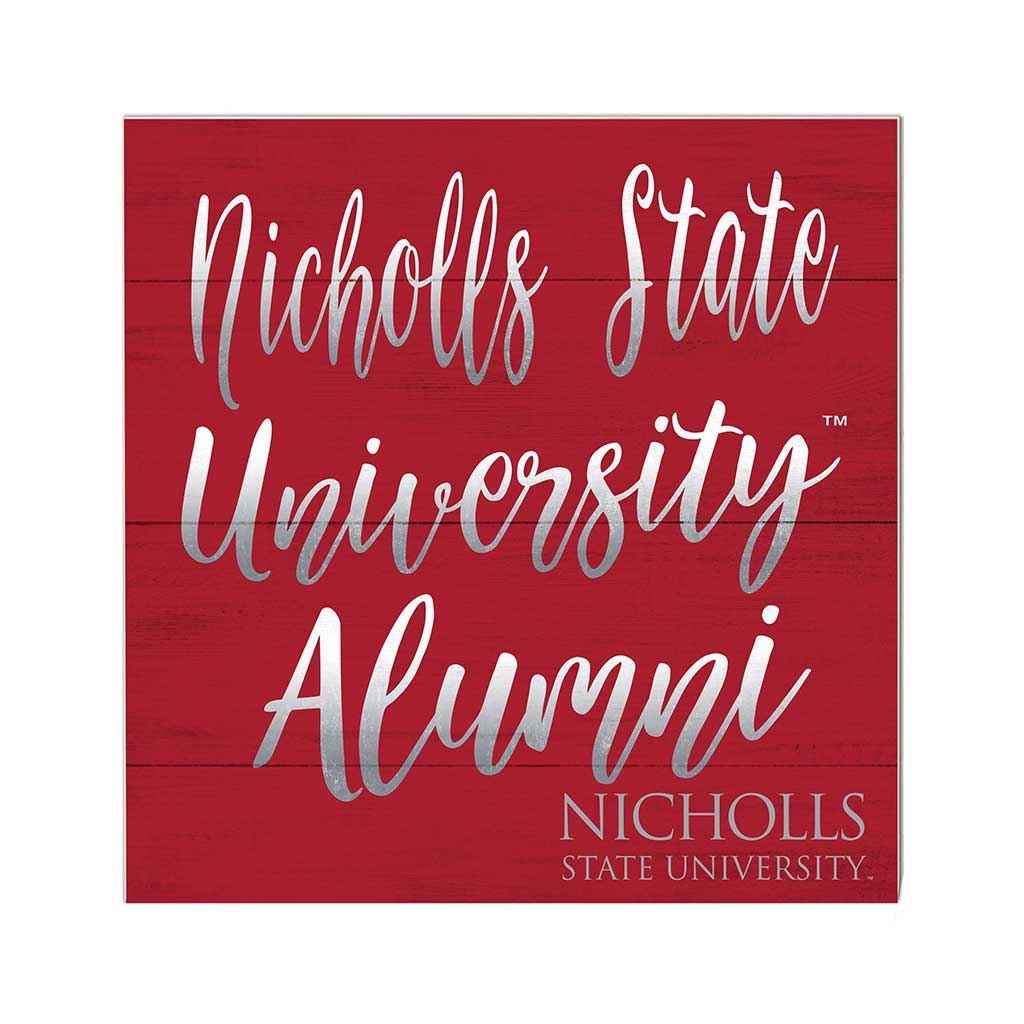 10x10 Team Alumni Sign Nicholls State Colonels