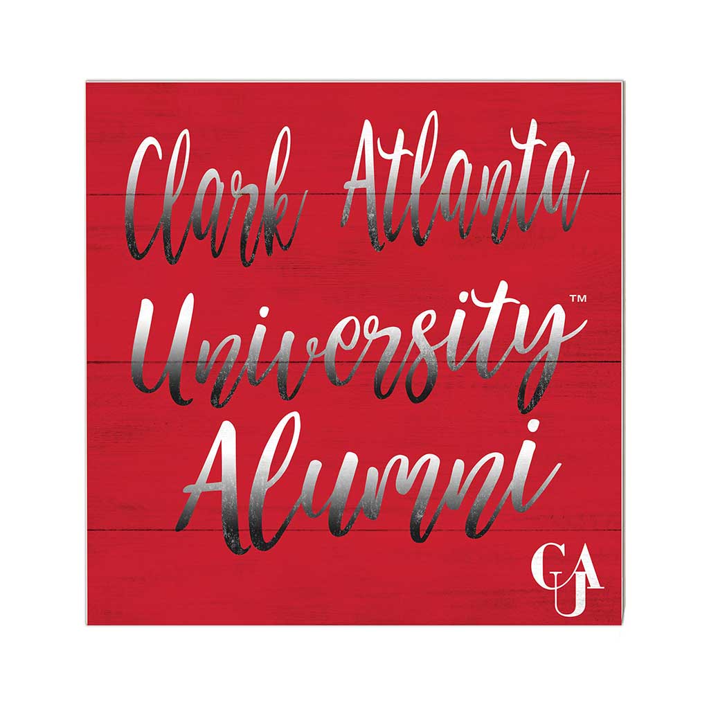 10x10 Team Alumni Sign Clark Atlanta University Pantehrs