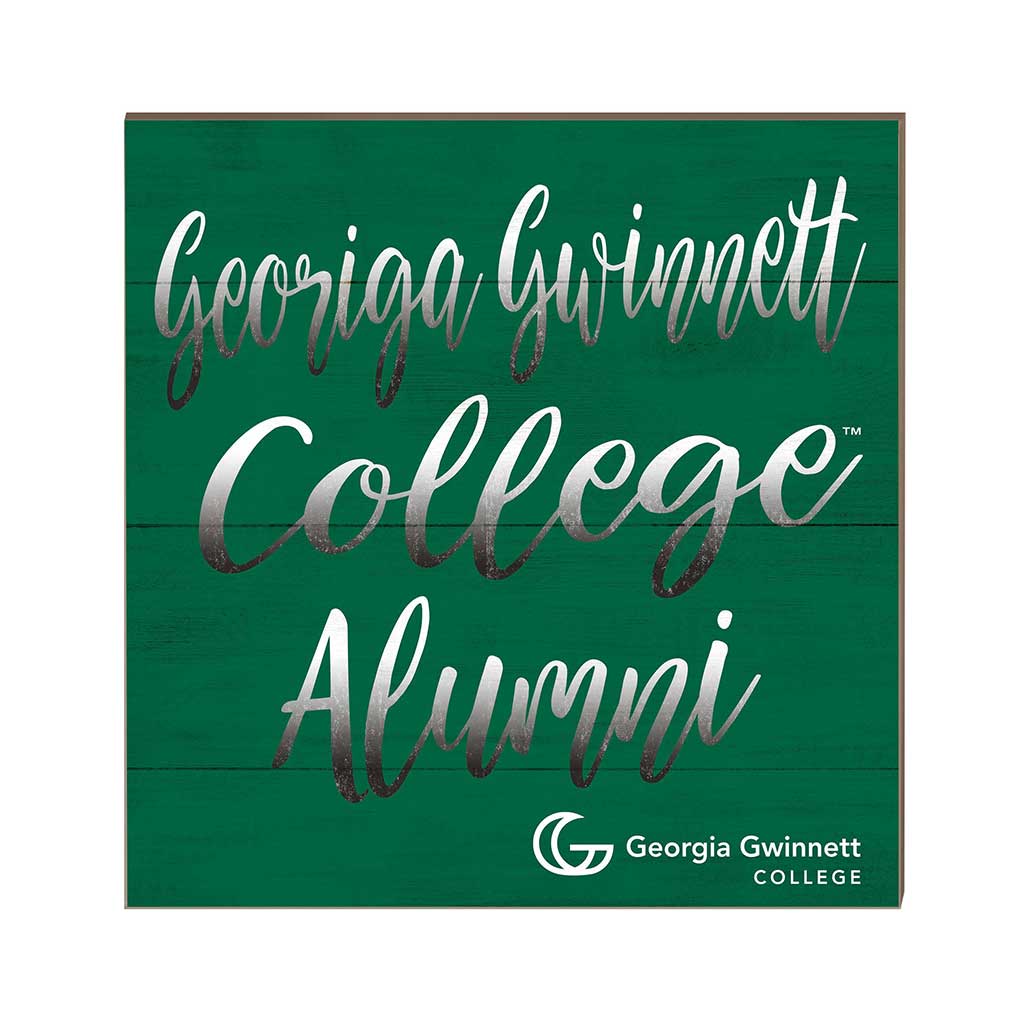 10x10 Team Alumni Sign Georgia Gwinnett College GRIZZLIES