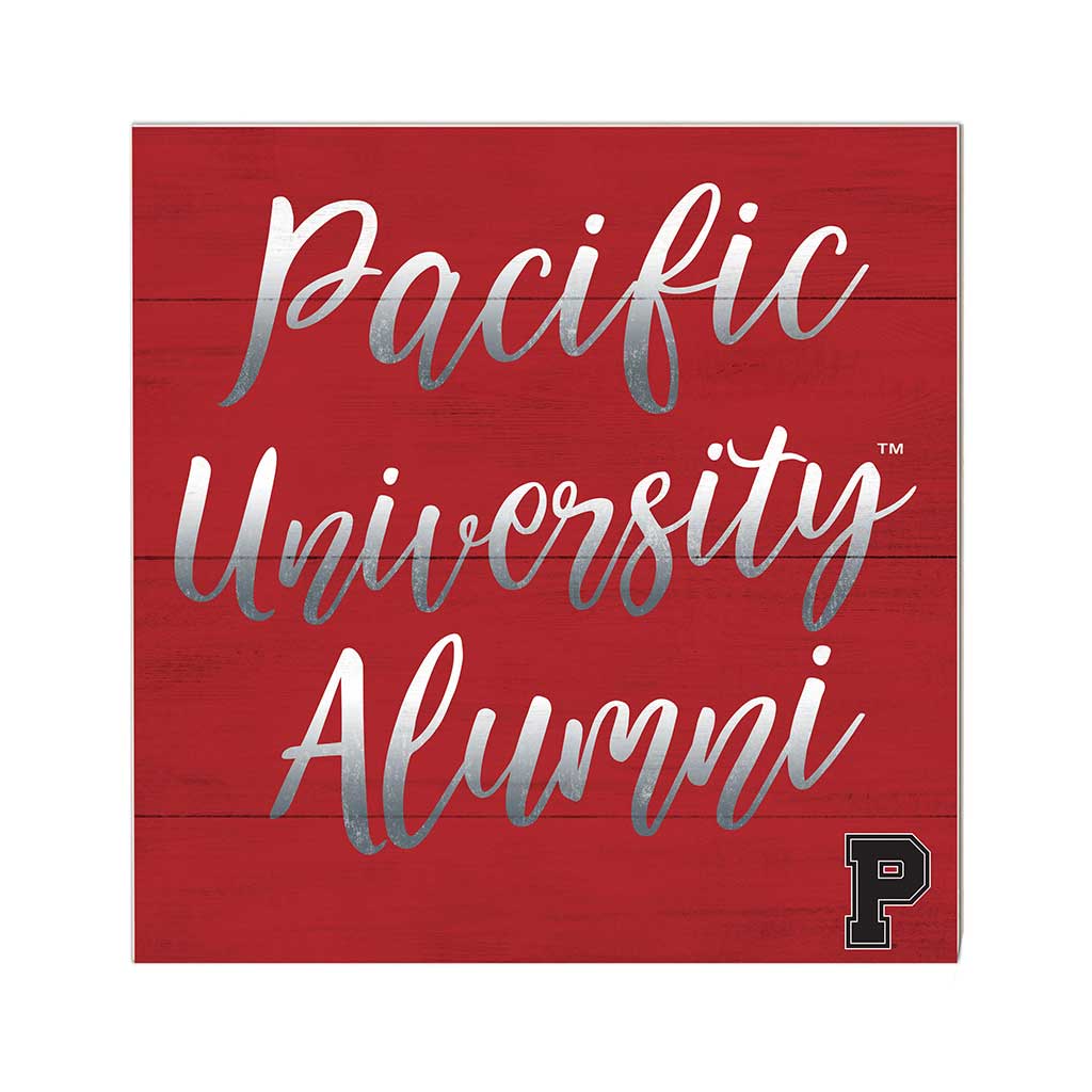10x10 Team Alumni Sign Pacific University Boxers