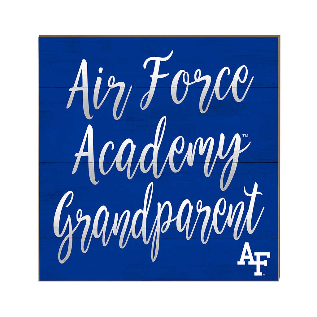 10x10 Team Grandparents Sign Air Force Academy Falcons