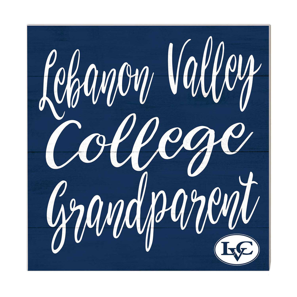 10x10 Team Grandparents Sign Lebanon Valley College Dutchmen