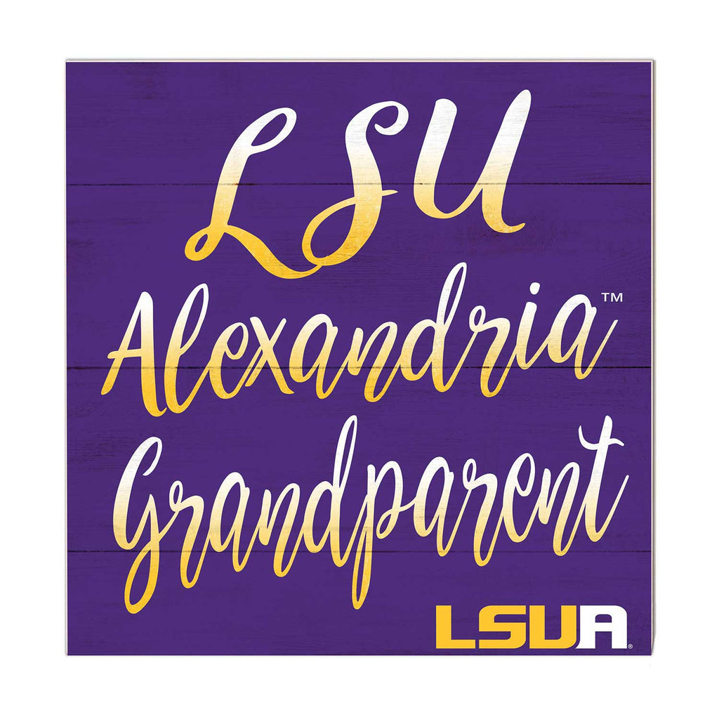 10x10 Team Grandparents Sign LSU Alexandria Generals