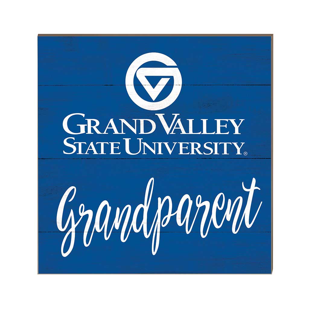 10x10 Team Grandparents Sign Grand Valley State Lakers