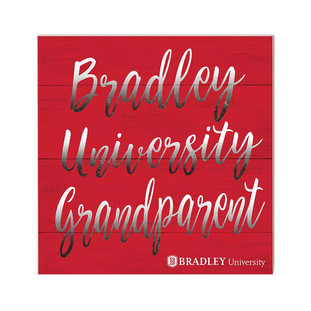 10x10 Team Grandparents Sign Bradley Braves