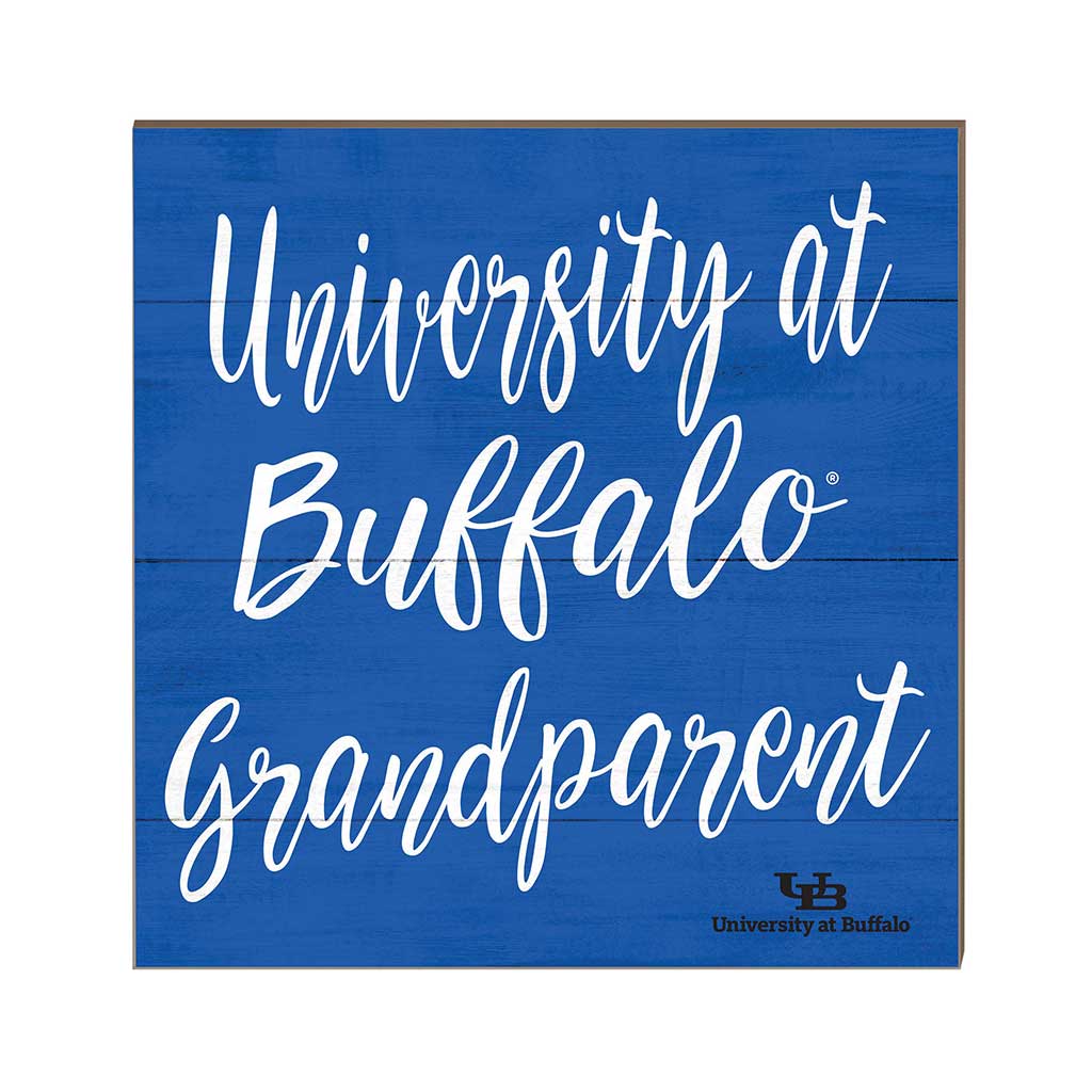 10x10 Team Grandparents Sign University at Buffalo