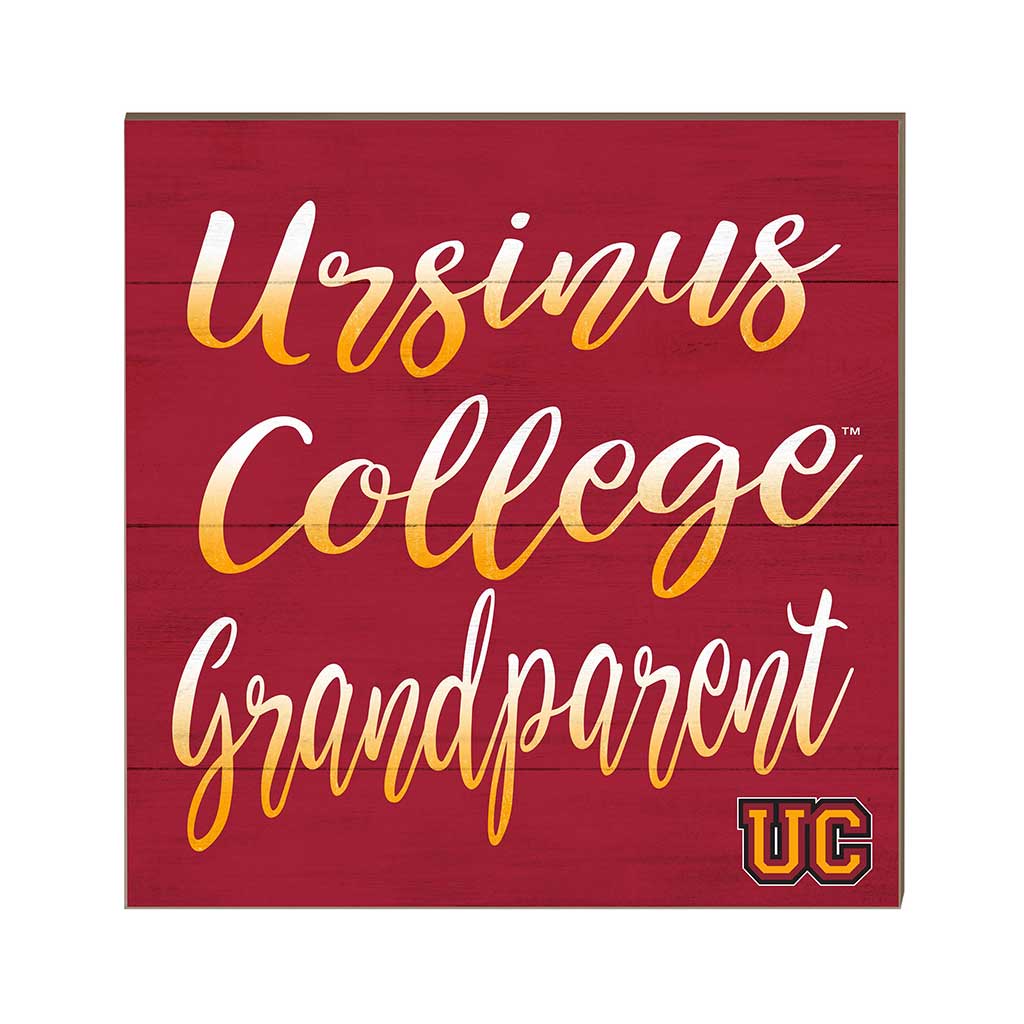 10x10 Team Grandparents Sign Ursinus College Bears