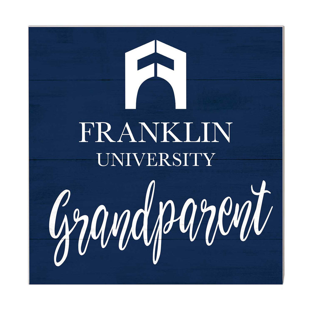10x10 Team Grandparents Sign Franklin University