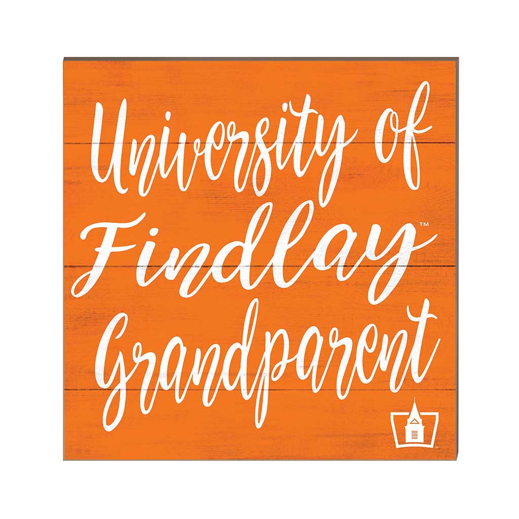 10x10 Team Grandparents Sign Findlay Oilers
