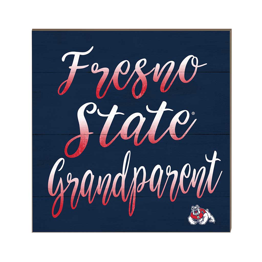 10x10 Team Grandparents Sign Fresno State Bulldogs